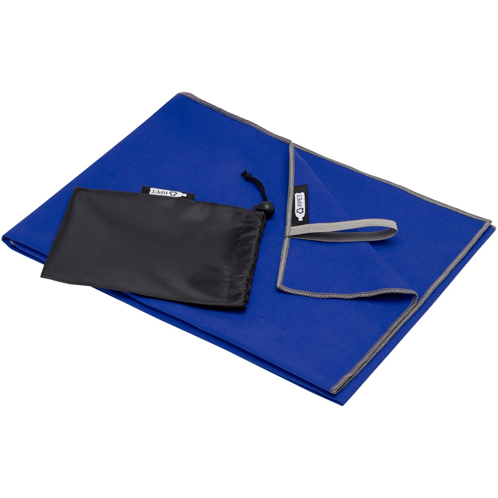 Serviette Pieter certifiée GRS ultra-légère et à séchage rapide 50 x 100 cm Bleu royal