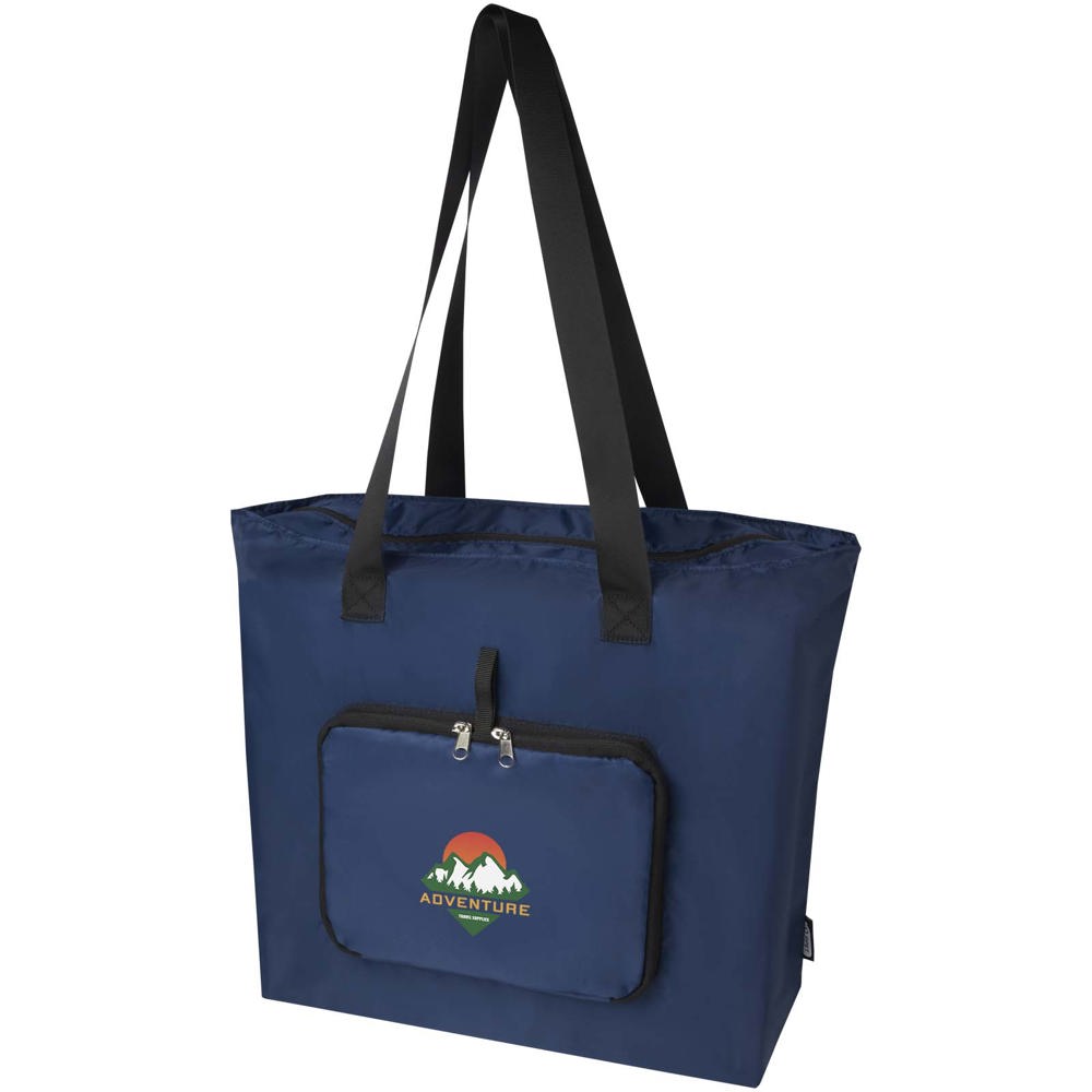 EcoFold faltbare RPET Tragetasche 16 L navy