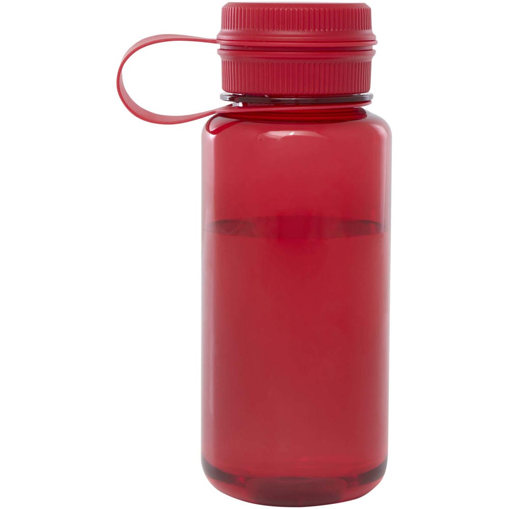 Bouteille sport Ryder de 900 ml en RPET certifié RCS avec couvercle multifonctions Rouge