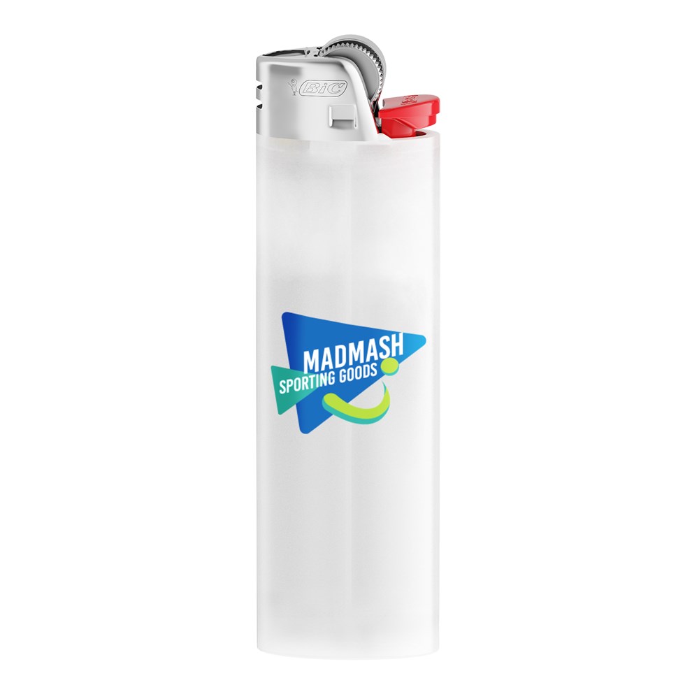 BIC® J26 Feuerzeug Durchscheinend Weiss