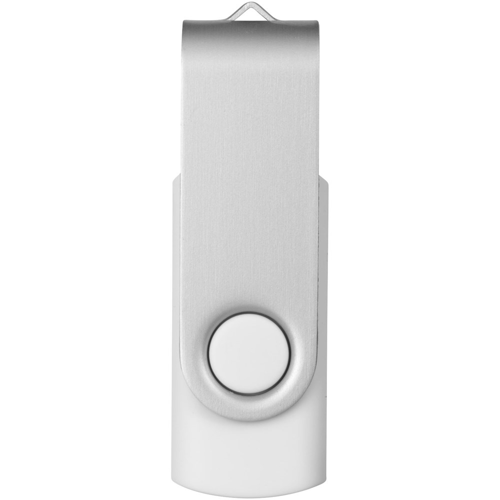 Rotate-Basic 2 GB USB-Stick weiss, silber