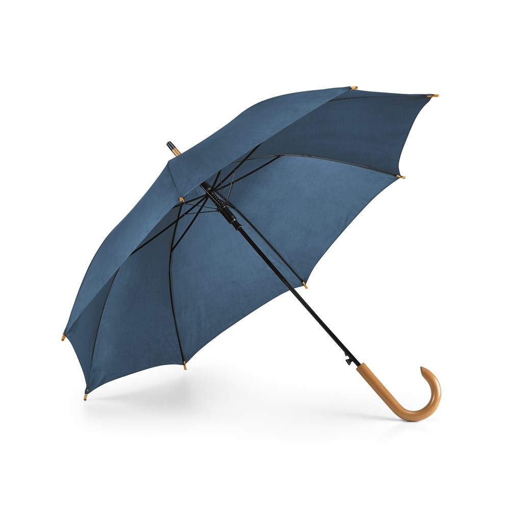 PATTI Parapluie en polyester 190T avec ouverture automatique Bleu