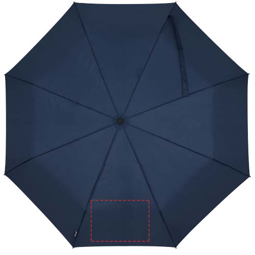 Parapluie pliable Renee de 58 cm à ouverture et fermeture automatiques Marine