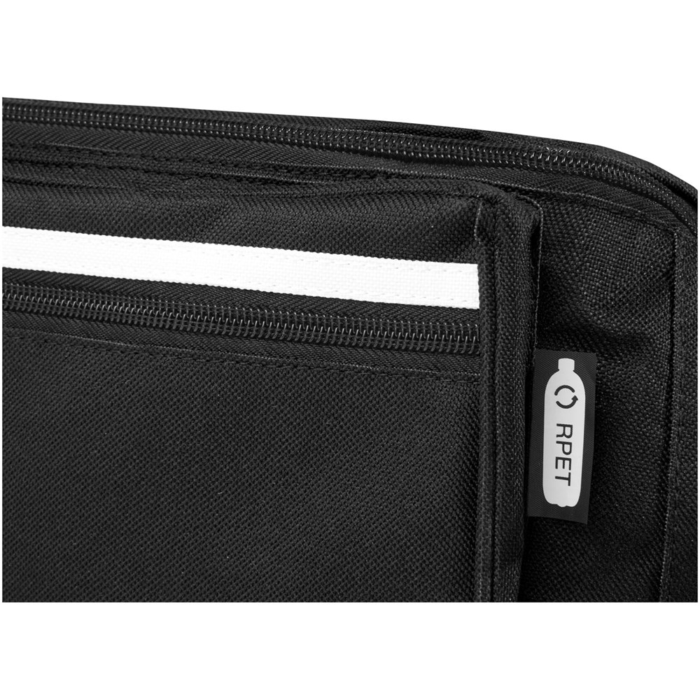 Sac banane en RPET GRS Journey noir