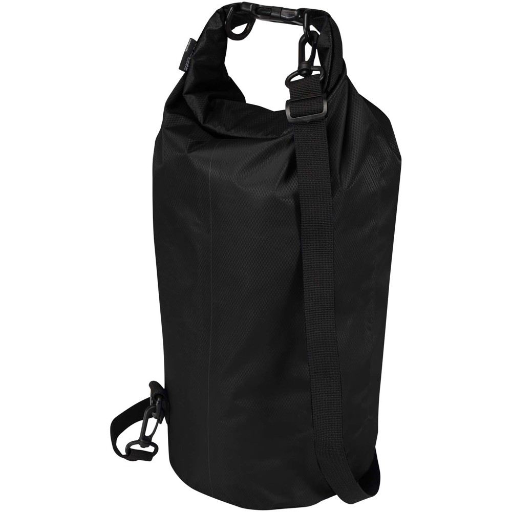 Sac de voyage imperméable en tissu recyclé Camper, 10 L noir