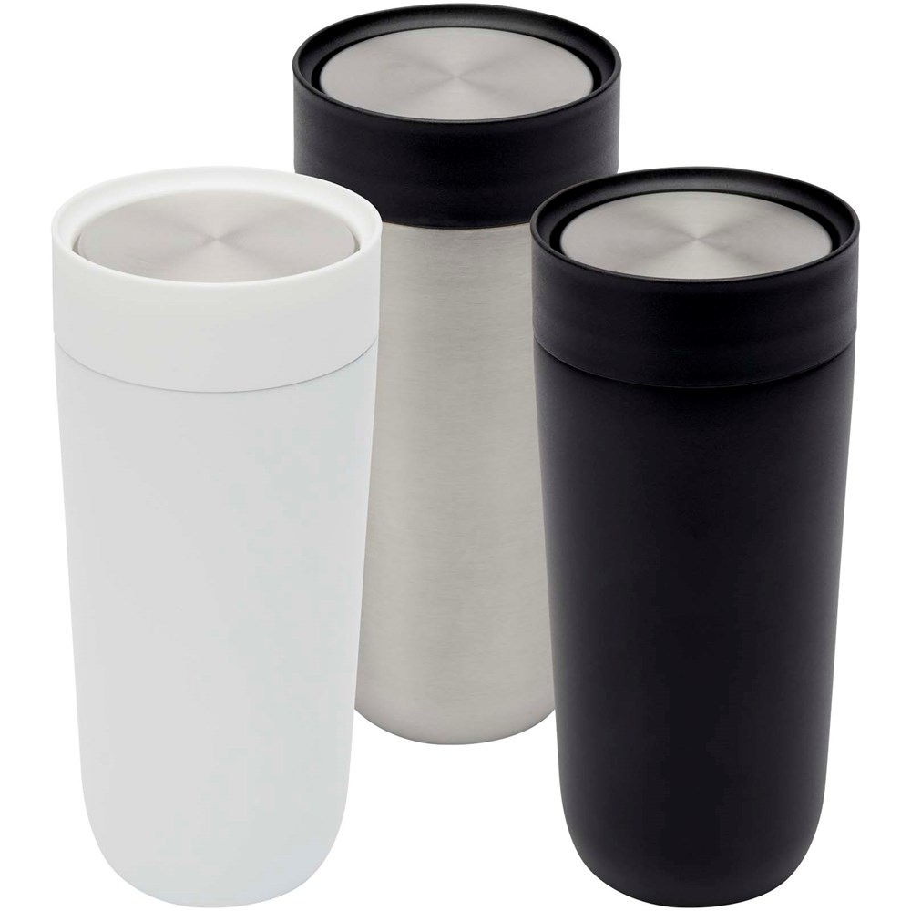 Gobelet Camden de 350 ml en acier inoxydable certifié RCS Argent