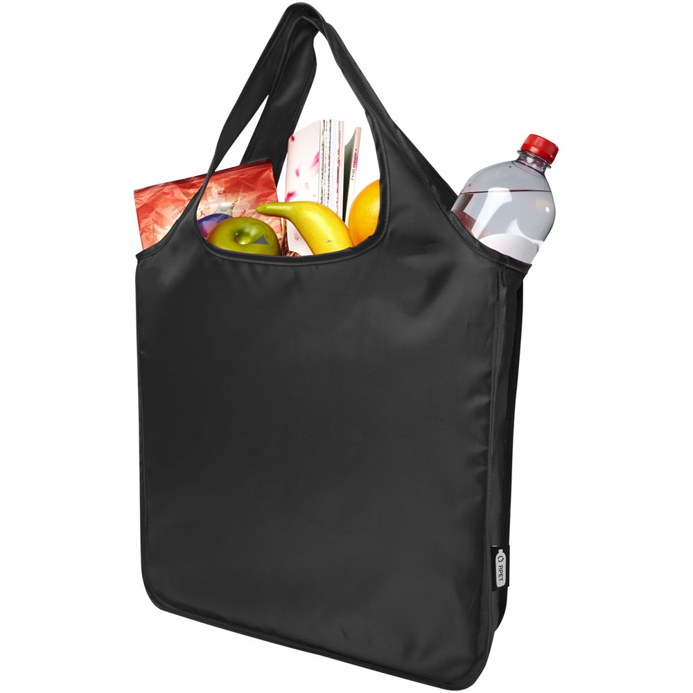 Ash grosse faltbare rPET Tragetasche 14L schwarz