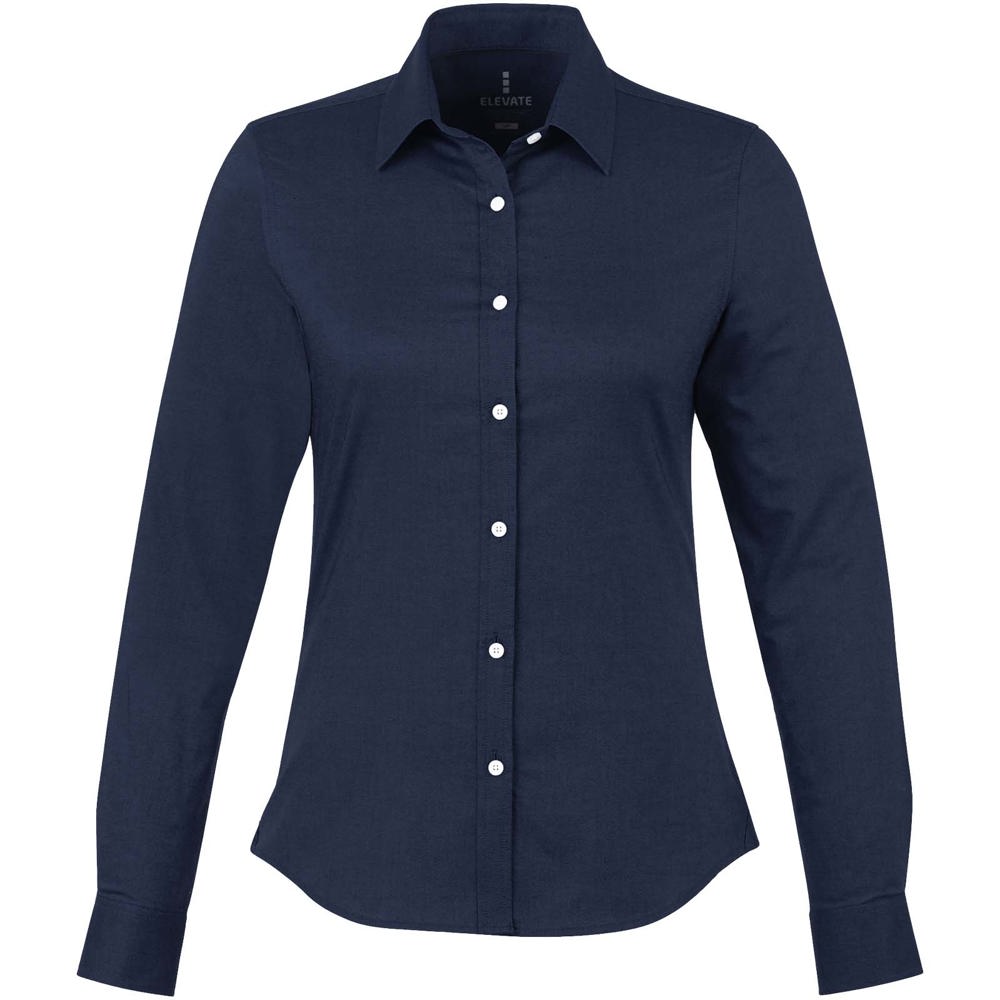 Vaillant langärmlige Bluse navy