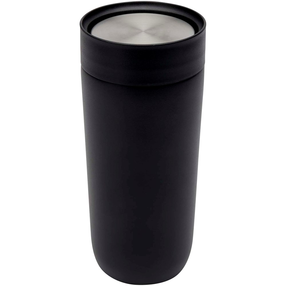 Gobelet Camden de 350 ml en acier inoxydable certifié RCS Noir