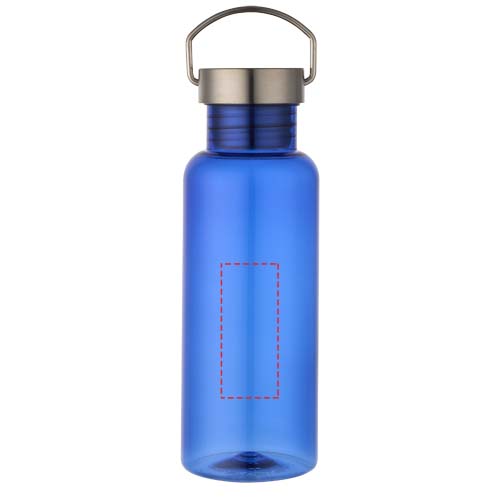 Bouteille d'eau Thor 600 ml en RPET recyclé RCS Bleu royal