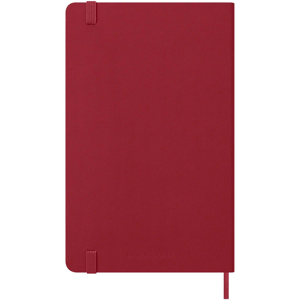 Agenda L quotidien 12 mois Moleskine à couverture rigide Rouge écarlate