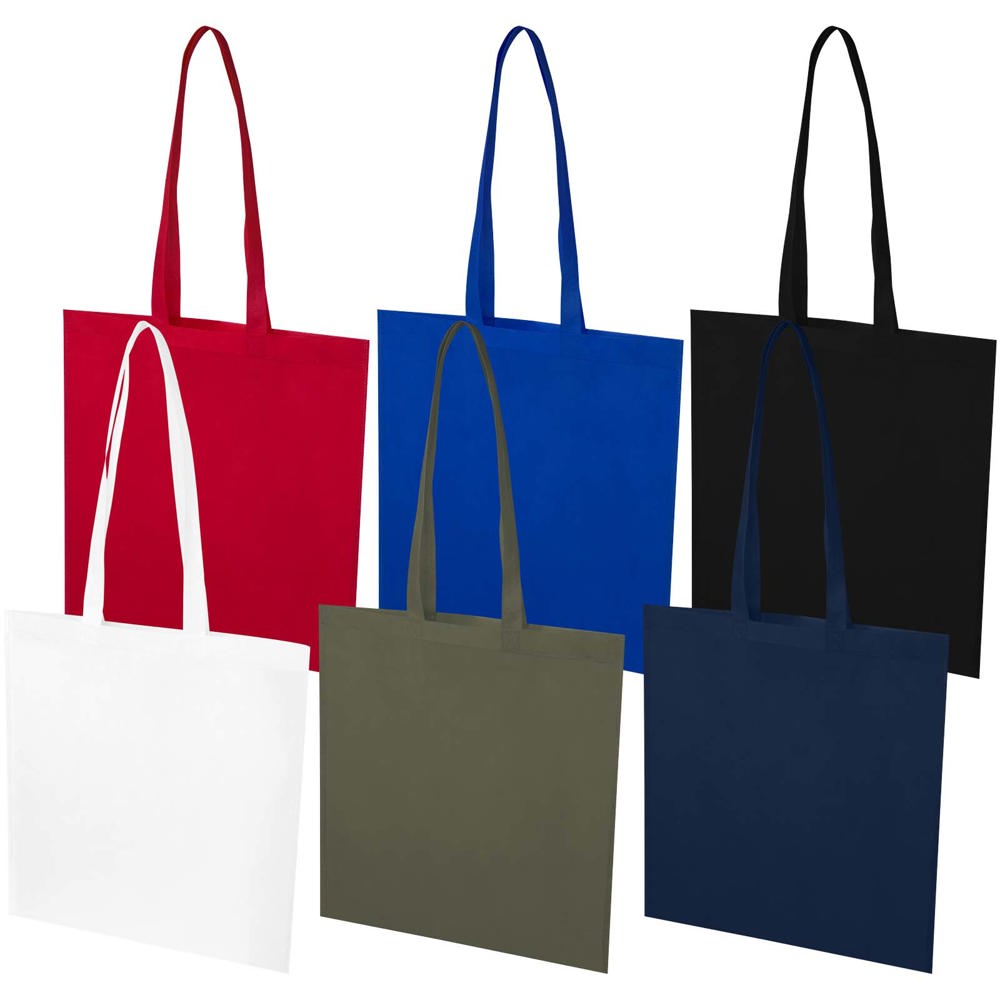 Sac shopping convention EcoSeal de 6 L non tissé en matériaux recyclés certifiés GRS Rouge