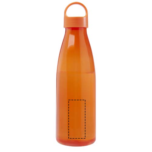 Bergen Trinkflasche aus recyceltem Kunststoff 800 ml orange