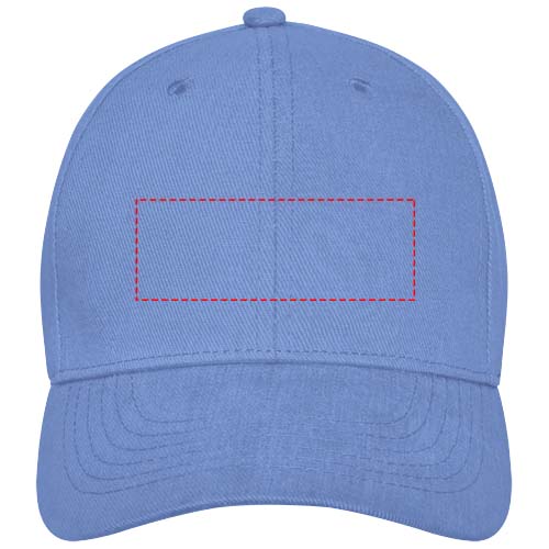 Casquette Davis 6 panneaux Bleu clair