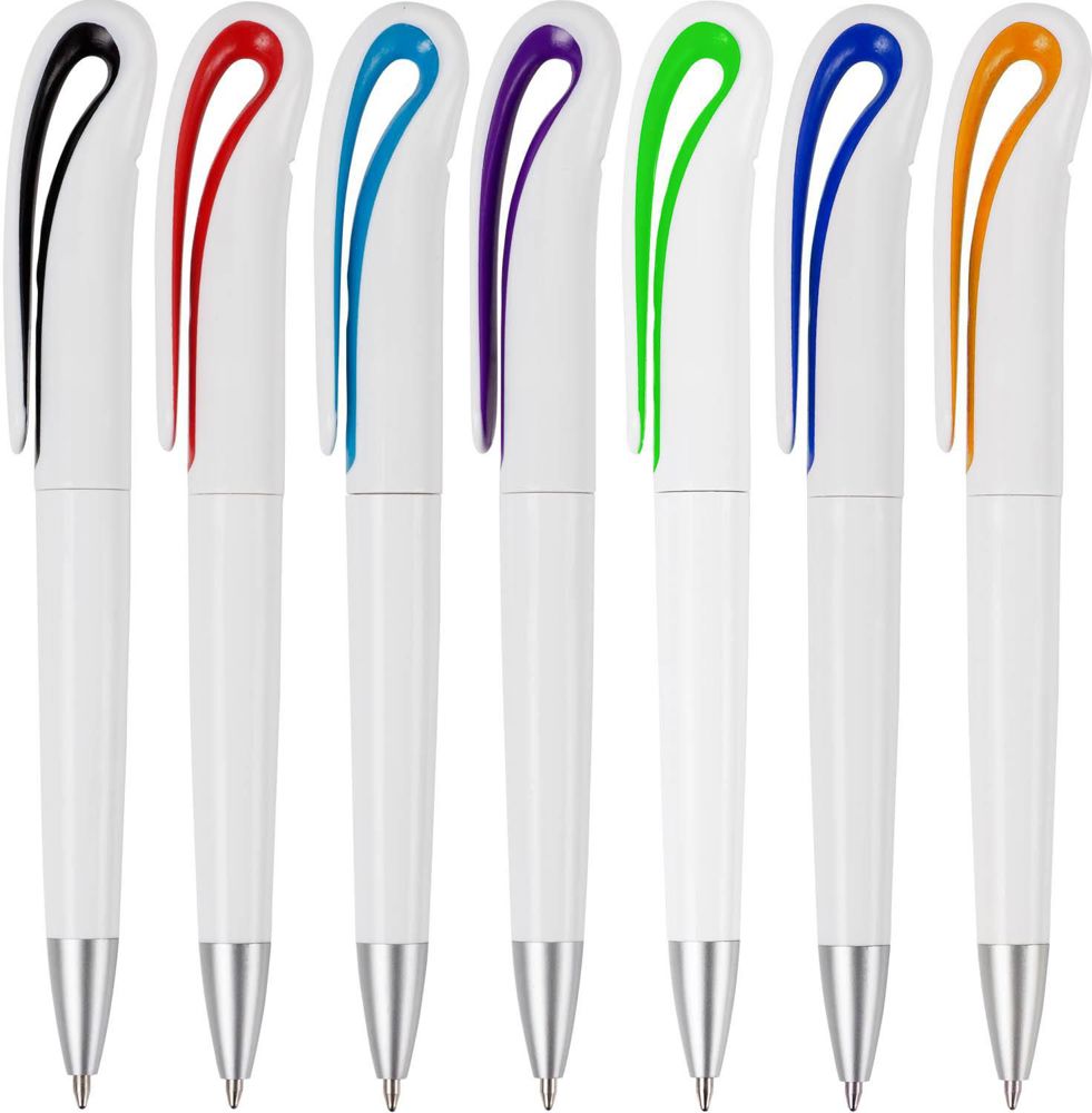 Stylo bille twist en plastique Ibiza