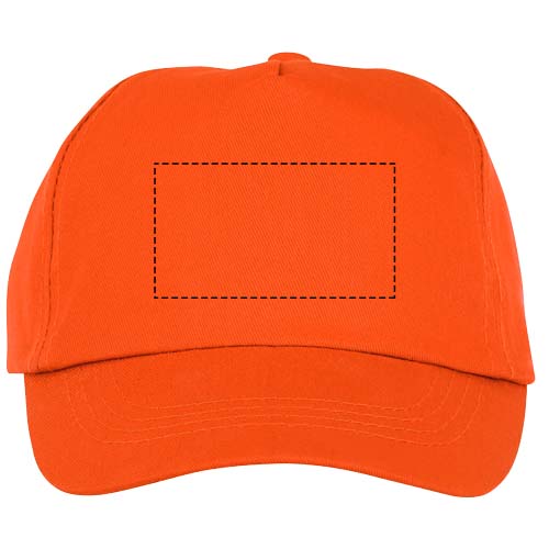 Casquette 5 panneaux Feniks enfant Orange