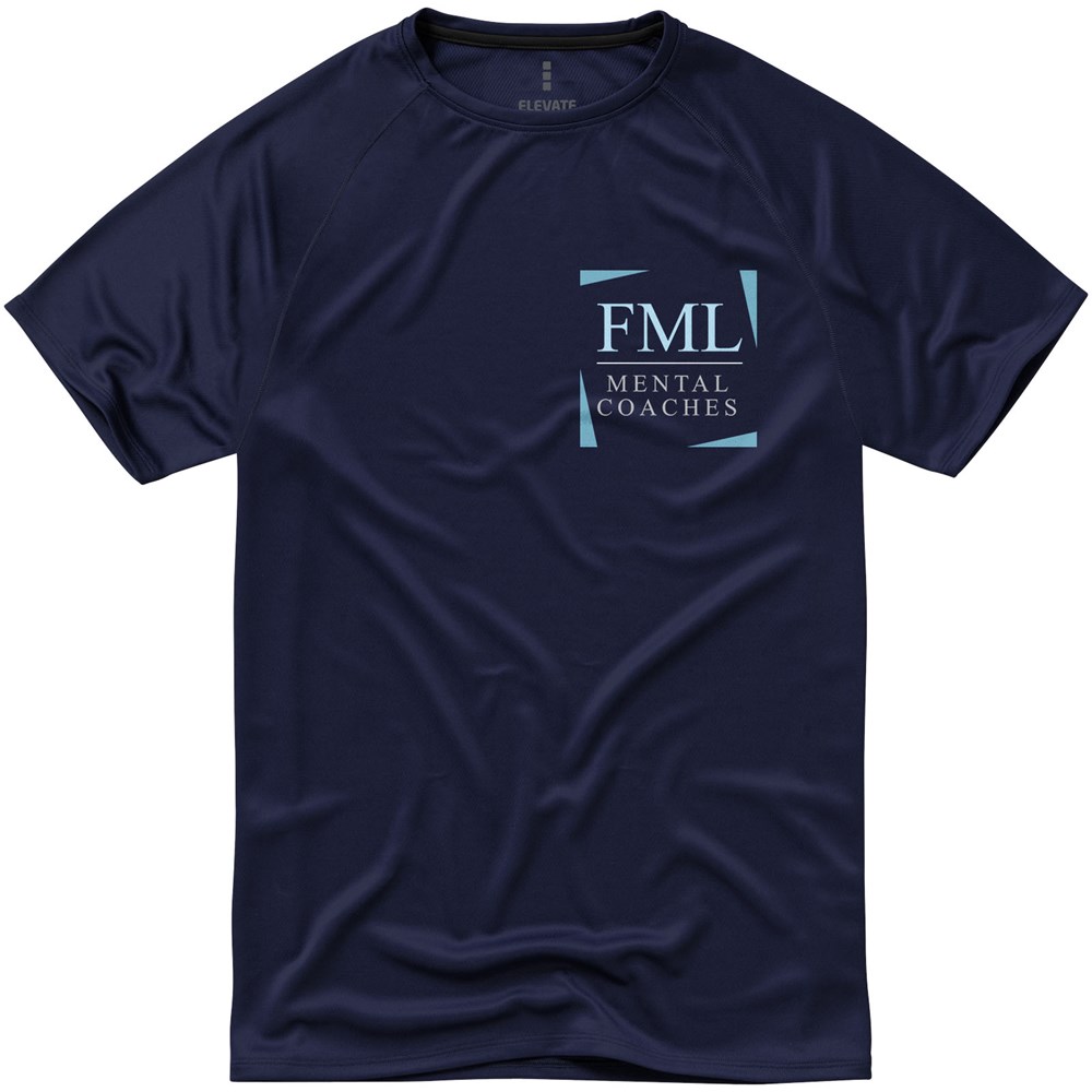 T-shirt cool fit manches courtes homme Niagara Marine