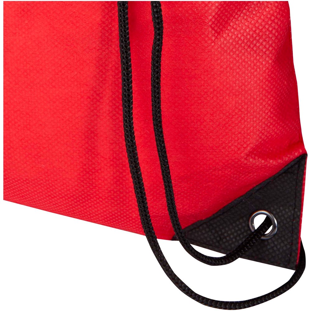 Evergreen Sportbeutel aus recyceltem GRS Non Woven 5 L rot
