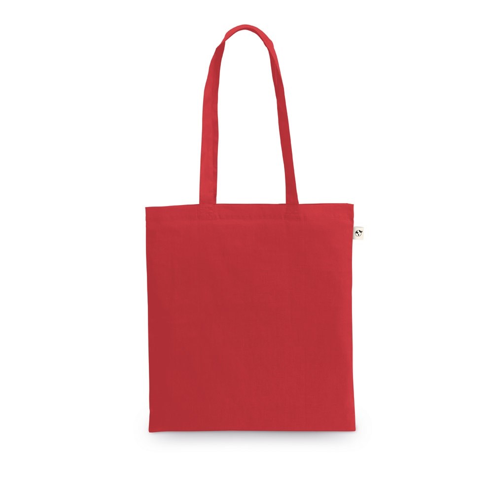 MEXICO Tasche aus recycelter Baumwolle (70%) und Polyester (30% rPET) (150 g/m²) rot