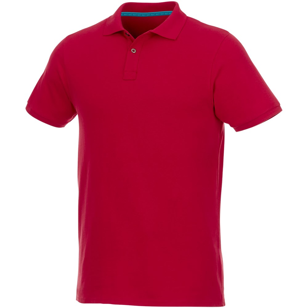 Beryl Poloshirt aus Bio-Recyclingmaterial für Herren rot