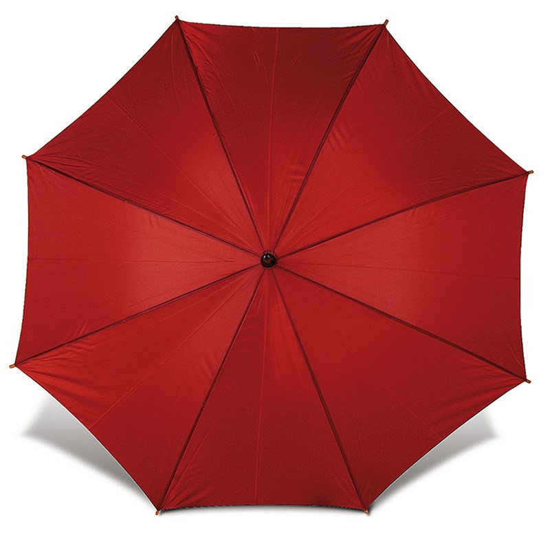 Automatik-Regenschirm mit Holzgriff