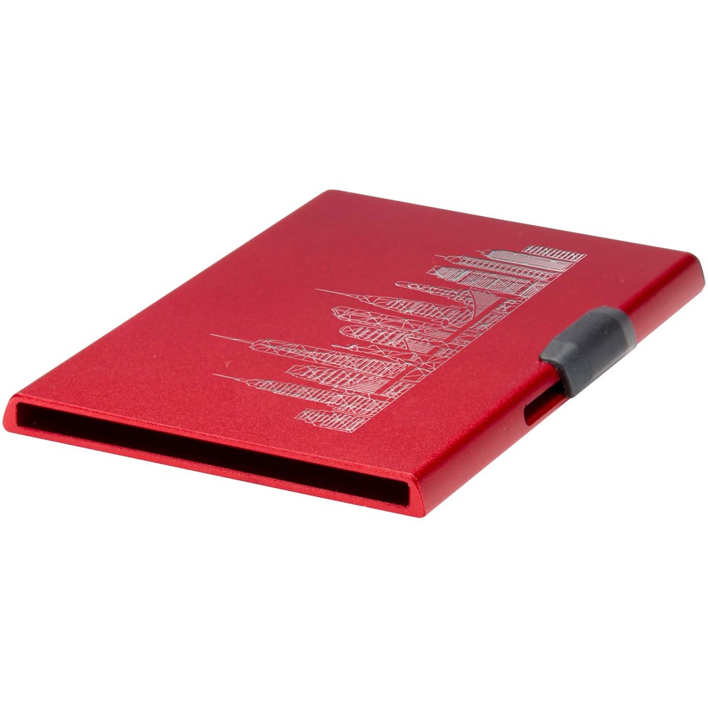 Porte-carte RFID magnétique SMART RCS rouge