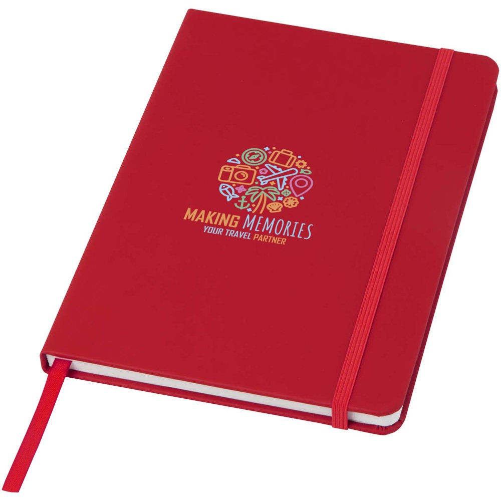 Spectrum A5 Notizbuch mit leeren Seiten rot