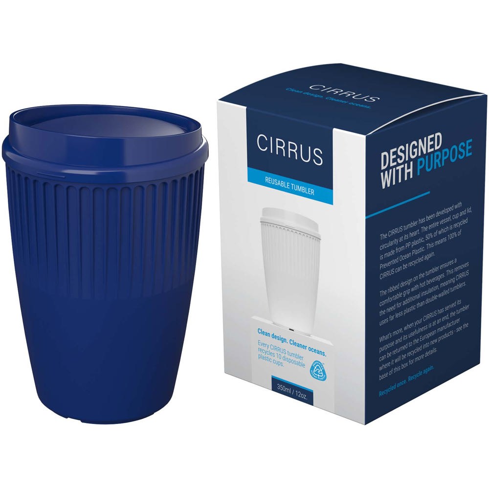 Gobelet Cirrus POP de 350 ml bleu