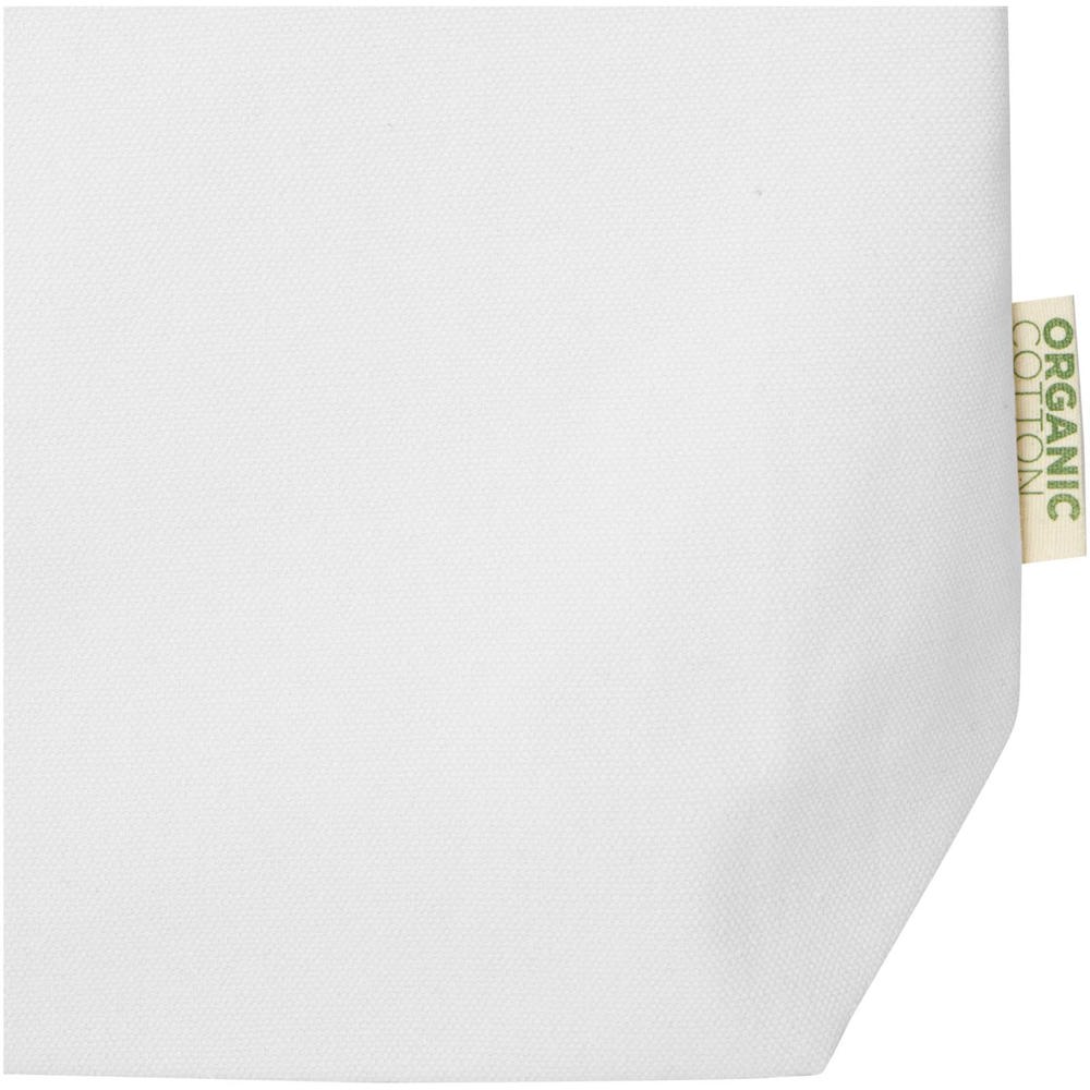 Sac shopping Odisha de 10 L bio certifié OCS 270 g/m² blanc