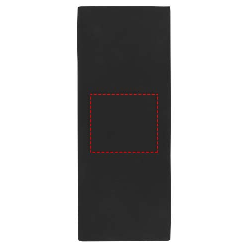 Serviette de sport Althea 30 x 80 cm Noir