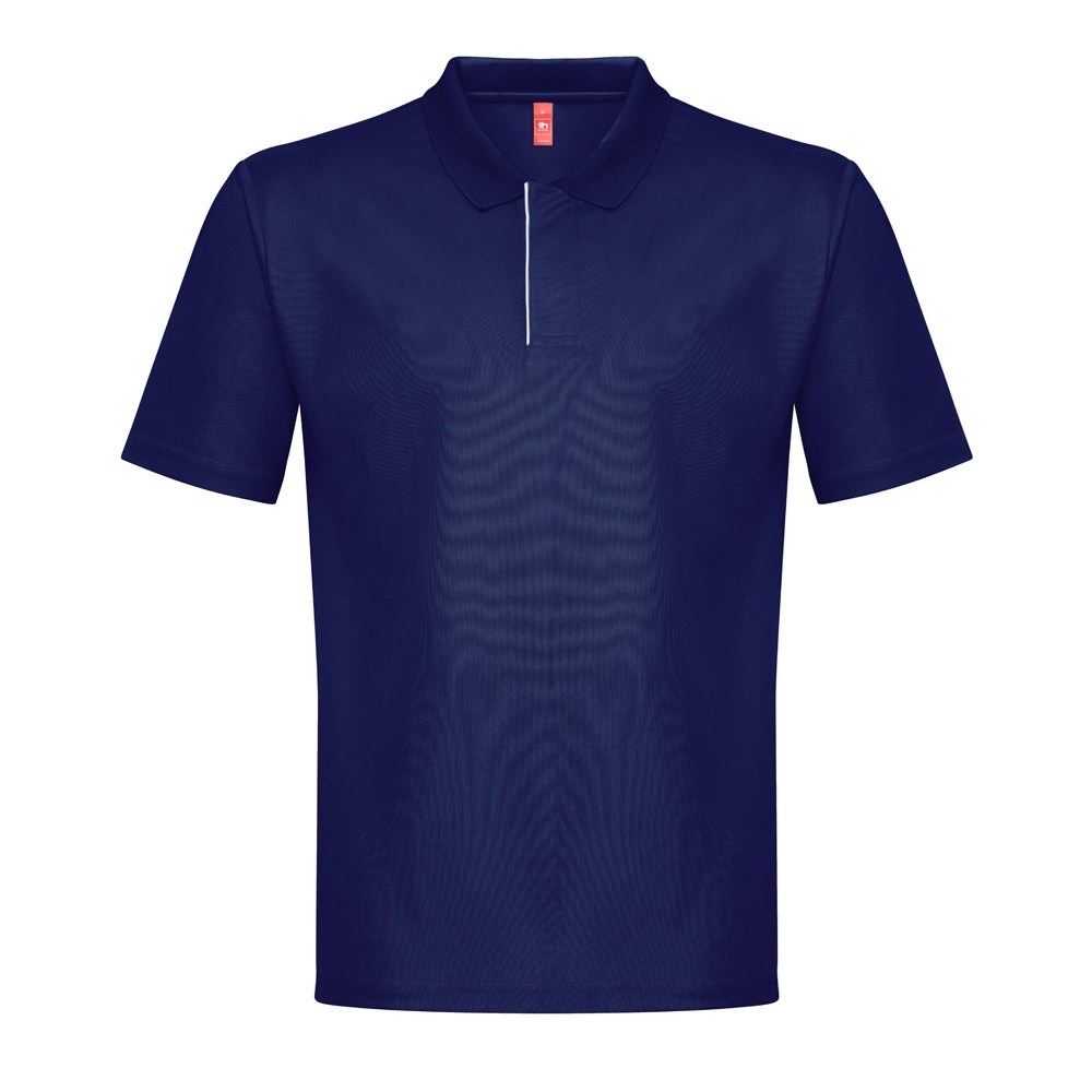 THC DYNAMIC Polo technique pour homme bleu foncé