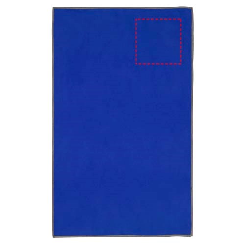 Pieter ultraleichtes und schnell trocknendes GRS Handtuch 30 × 50 cm royalblau