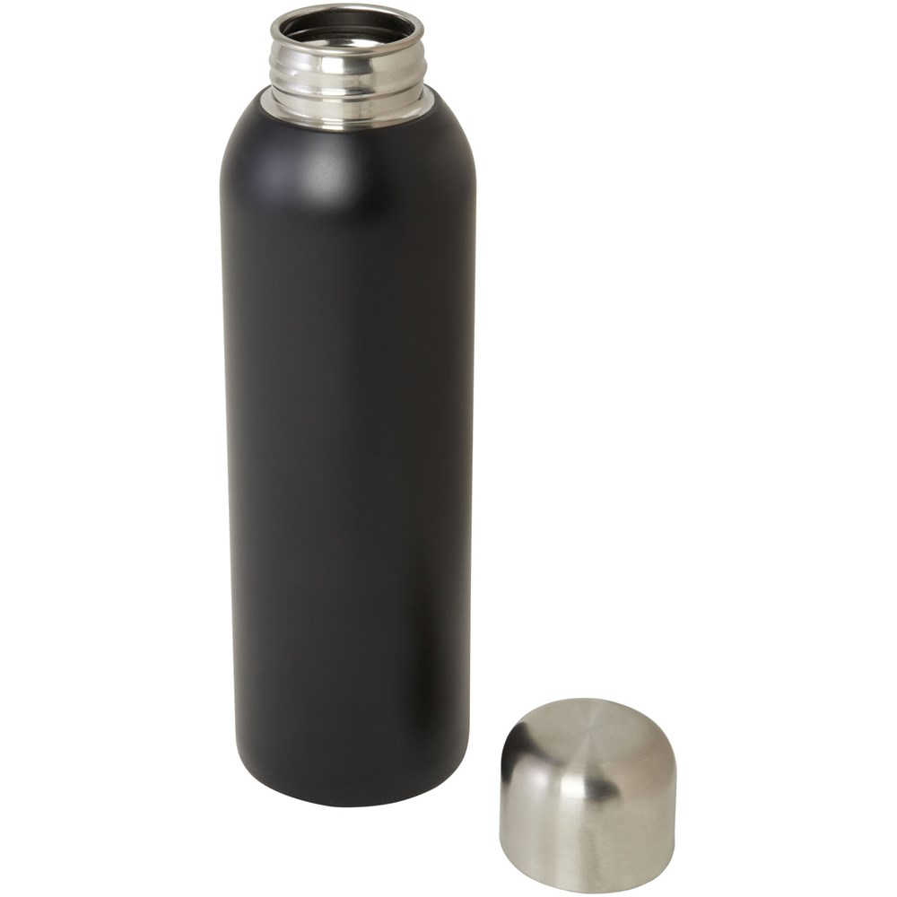 Bouteille d'eau Guzzle de 820 ml en acier inoxydable certifié RCS Noir