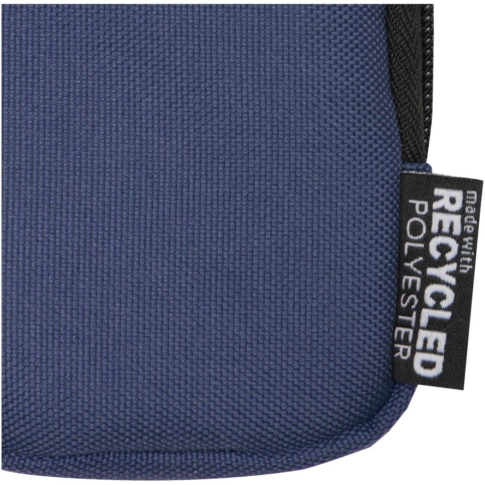 Petite pochette Byron Clip & Go recyclée certifiée GRS de 0,2 L Marine
