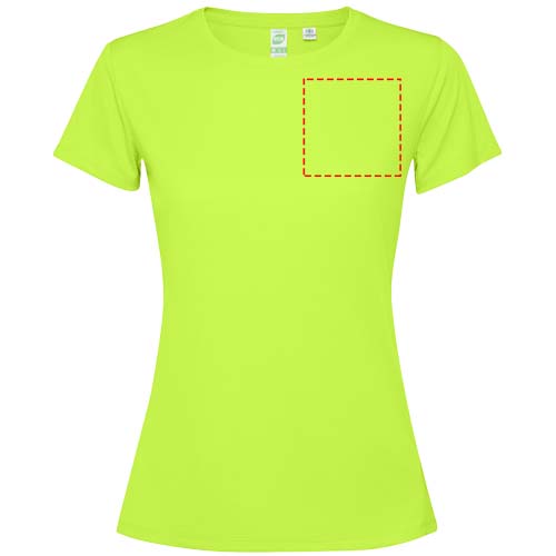 T-shirt Estoril à manches courtes pour femme Fluor Green