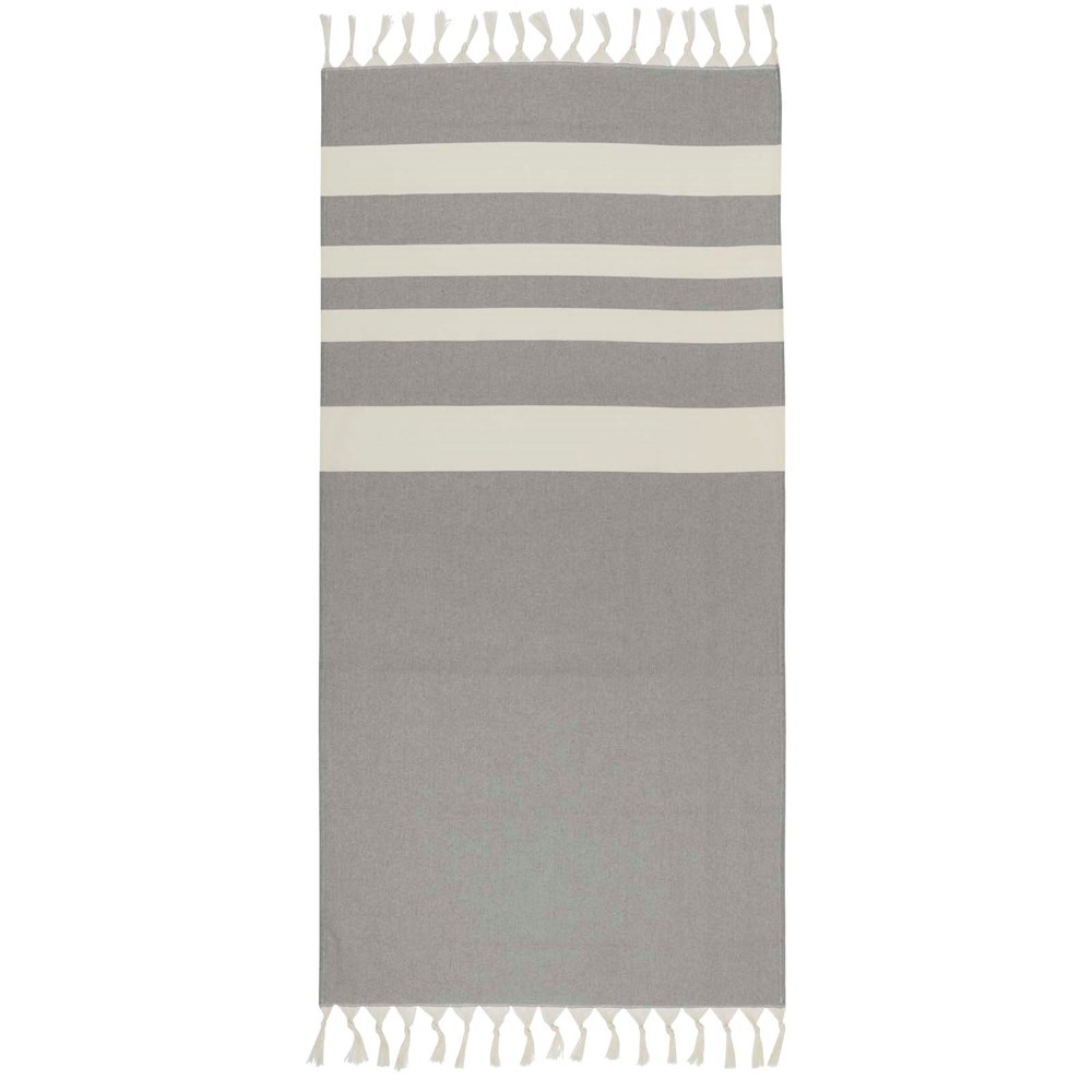 Serviette de hammam Anders 147 x 75,5 cm noir
