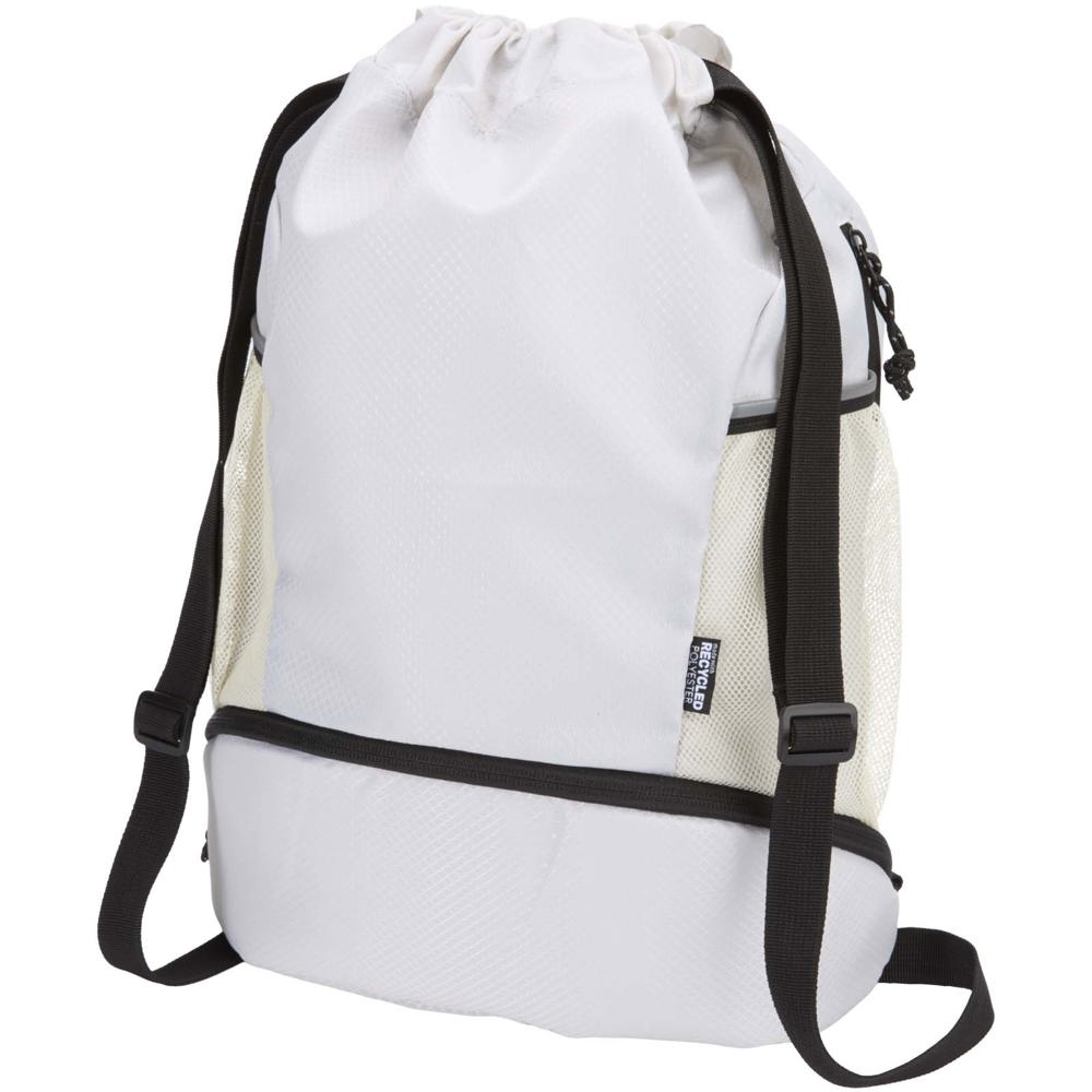 Sac de sport Nomad à cordon en matériaux recyclés certifiés GRS avec compartiment inférieur de 18 L Sandstone