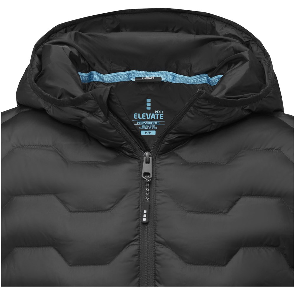 Veste duvet isotherme Petalite recyclée certifiée GRS pour homme Noir