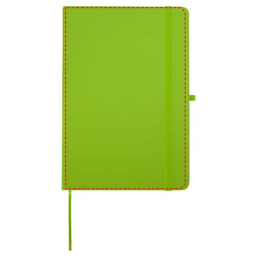 Carnet à couverture rigide en papier recyclé Spectrum A5 Citron vert