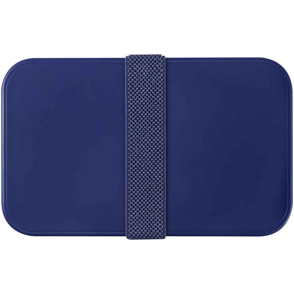 MIYO Doppel-Lunchbox blau, weiss, blau