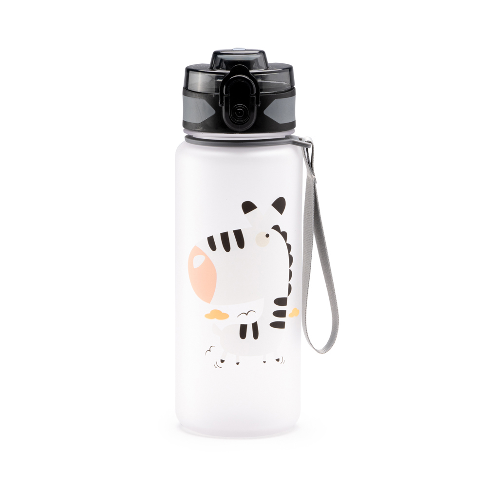 Trinkflasche Wildlife weiss