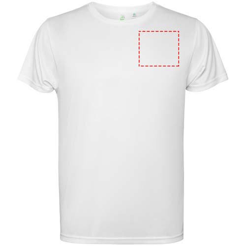 T-shirt Estoril à manches courtes pour enfant Blanc