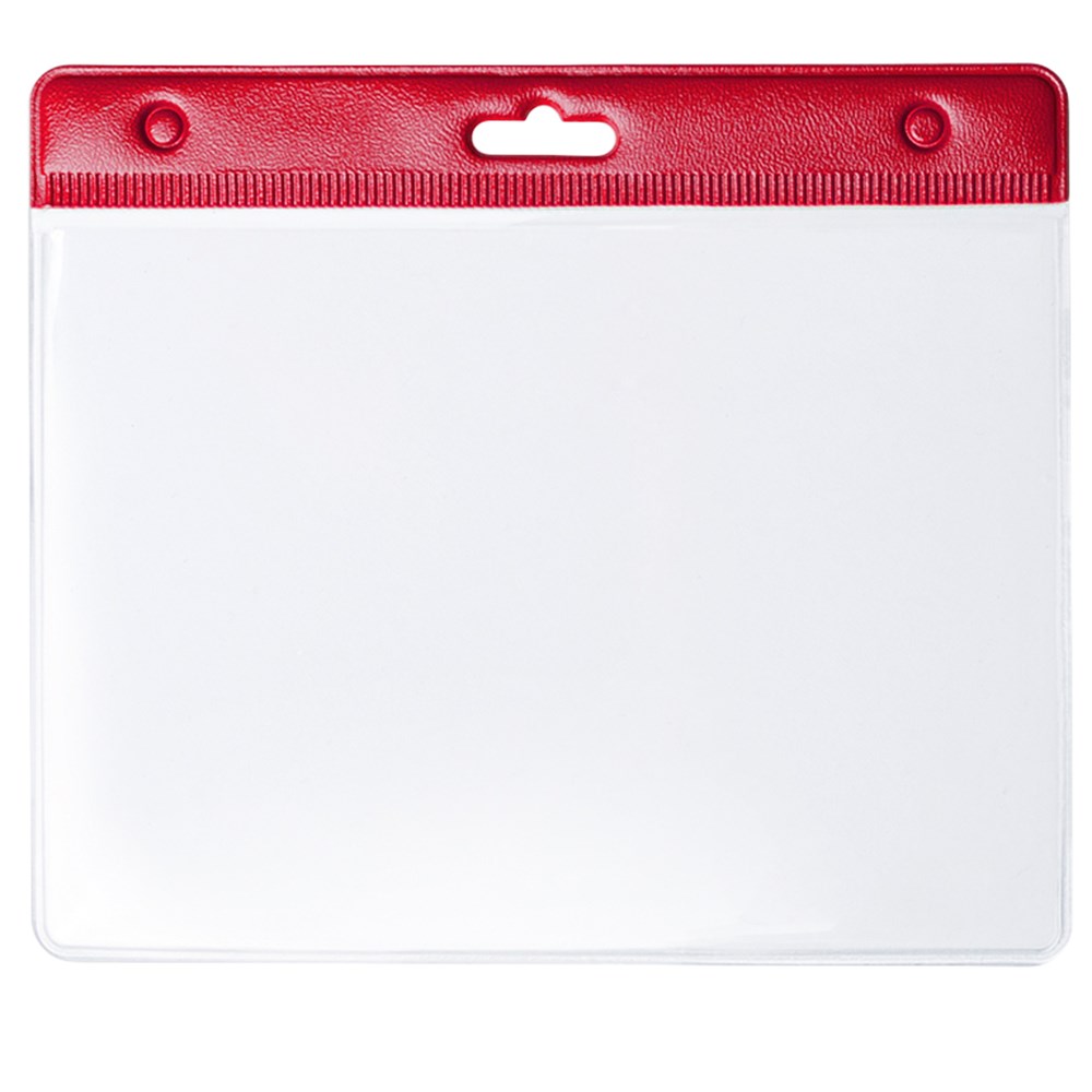Ausweishülle Lanyard rot