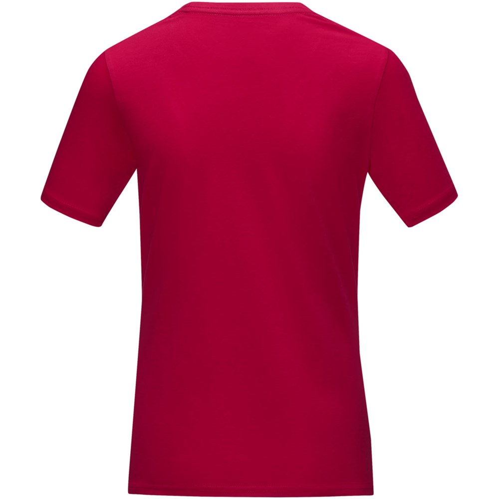 Azurite T-Shirt aus Bio-Baumwolle für Damen Rot