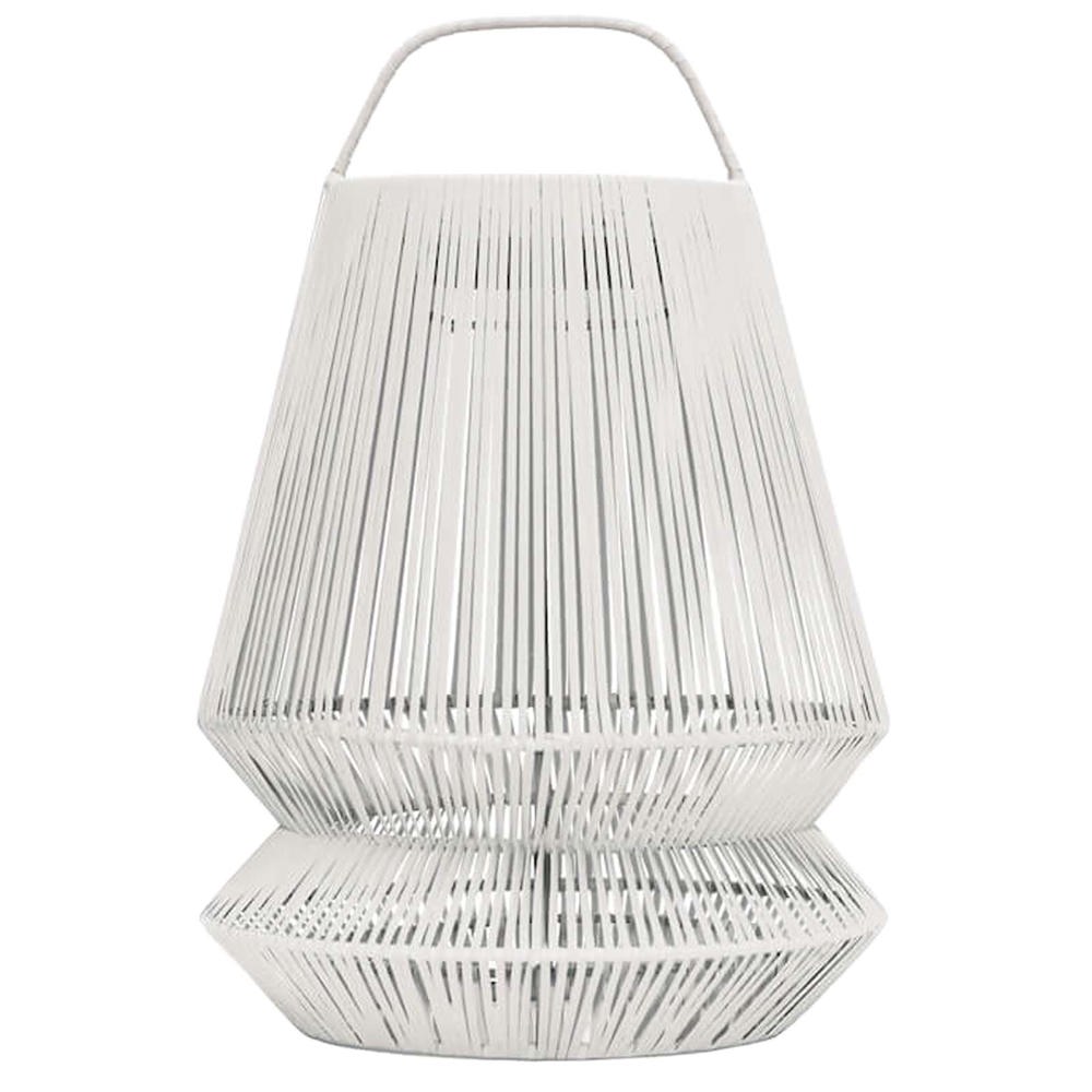 Abat jour portable recyclé Originalhome Lampion gris clair