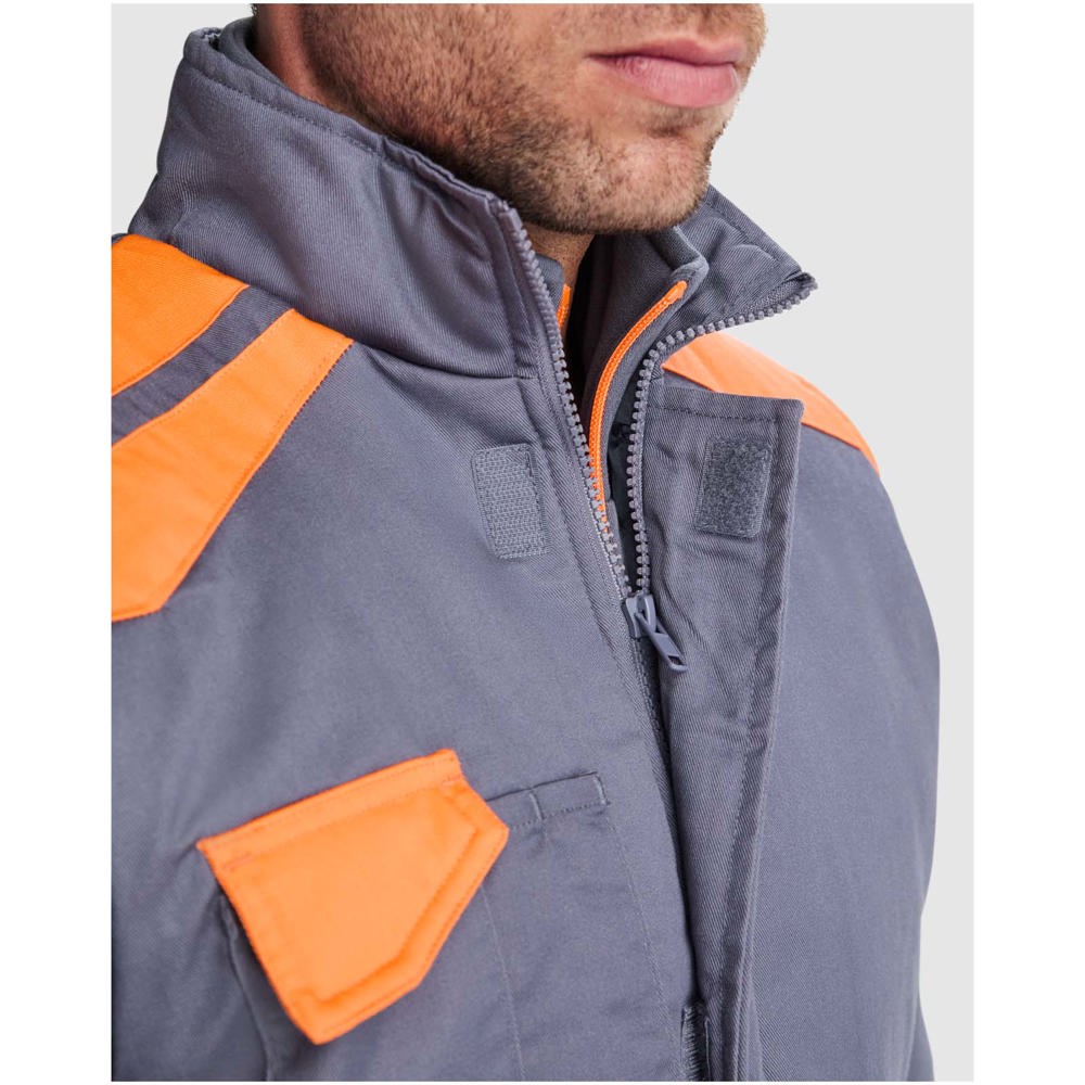 Armada Arbeitsweste mit mehreren Taschen blei, orange