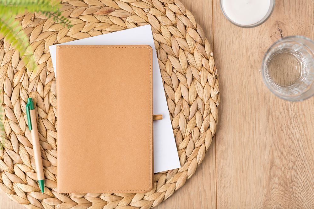 Carnet A5 en papier kraft Johanna