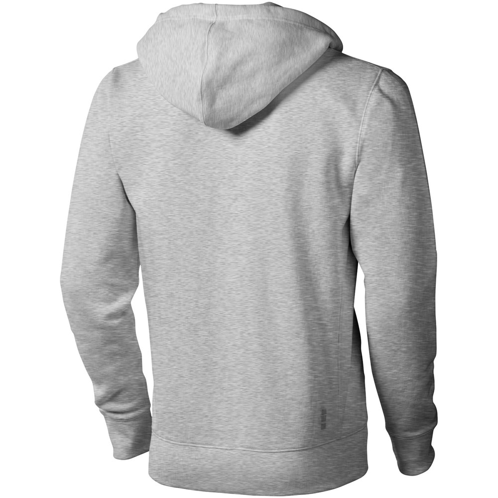 Arora Kapuzensweatjacke für Herren grau meliert