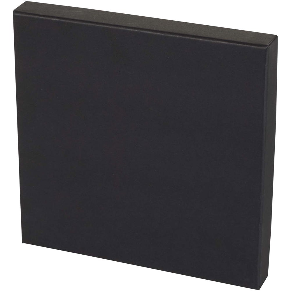 Ensemble cadeau Minka avec stylo bille en aluminium recyclé RCS, porte-clés et porte-cartes RFID