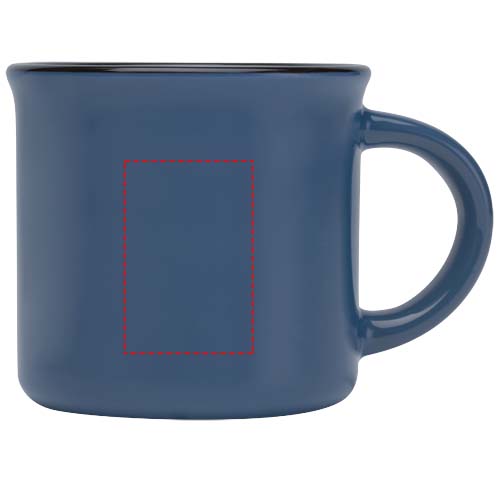 Mug Bari en céramique de 240 ml Bleu océan